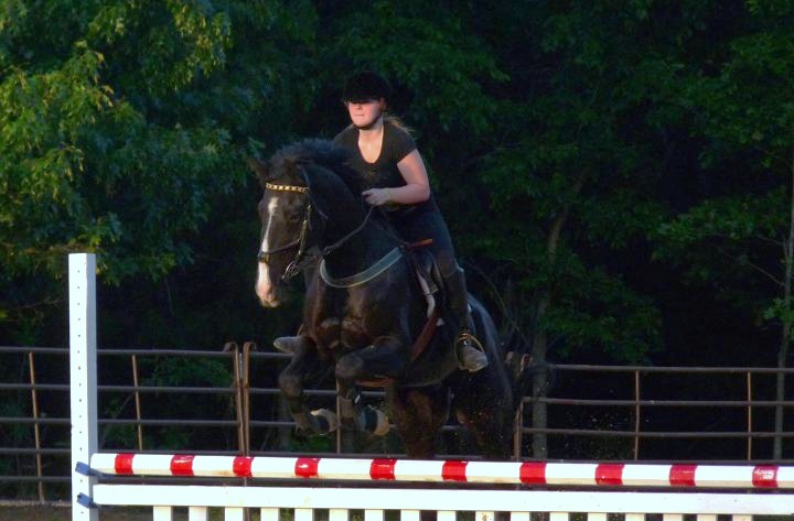 Crystal and Al May 2010 Crystal and Al Riding Lesson May 2010